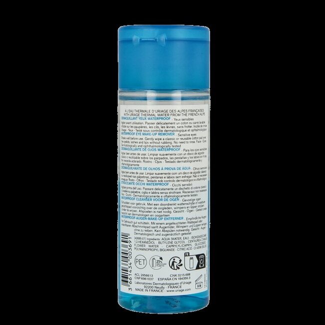 Démaquillant yeux à l'eau thermale 100 ml