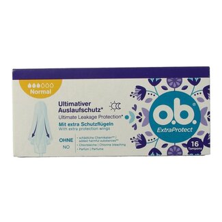 OB Tampons o.b.® ExtraProtect Normal 16 Unités