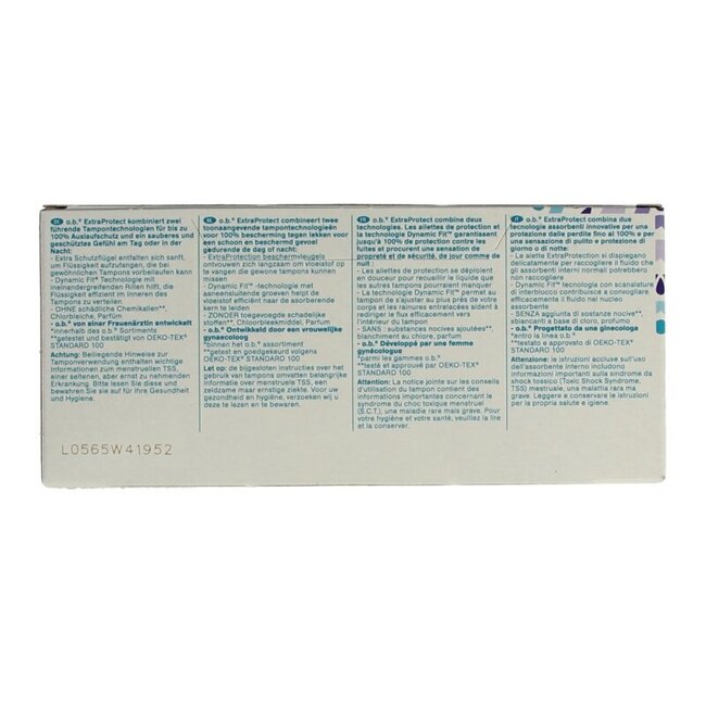 Tampons extra protect normal 16 Stuks
