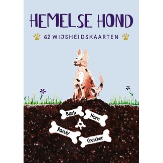 A3 boeken Hemelse hond - 62 wijsheidskaarten 1 Set