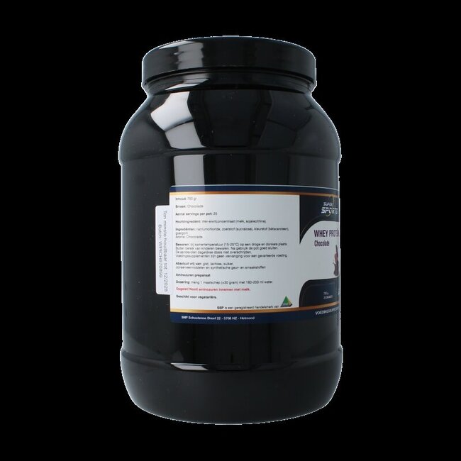 Whey proteine chocolade 750 Gram