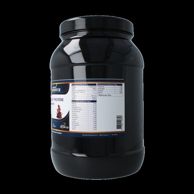 Whey proteine chocolade 750 Gram