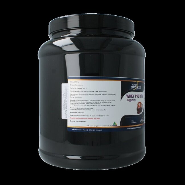 Whey protéine cappuccino 750 g