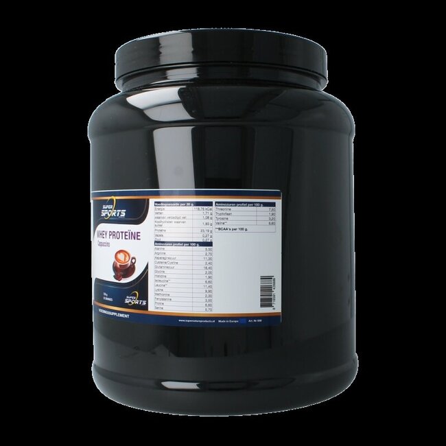Whey protéine cappuccino 750 g