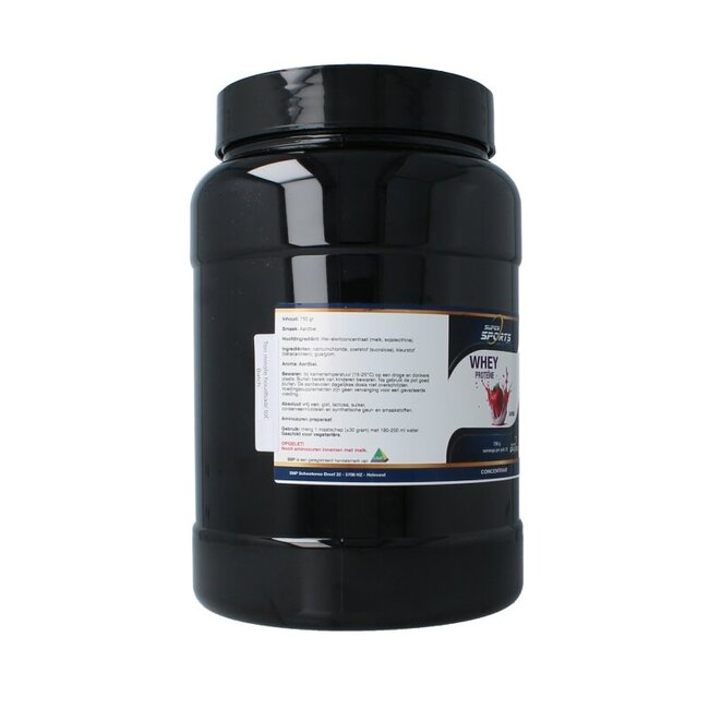 Protéine de lactosérum (Whey) fraise 750 g