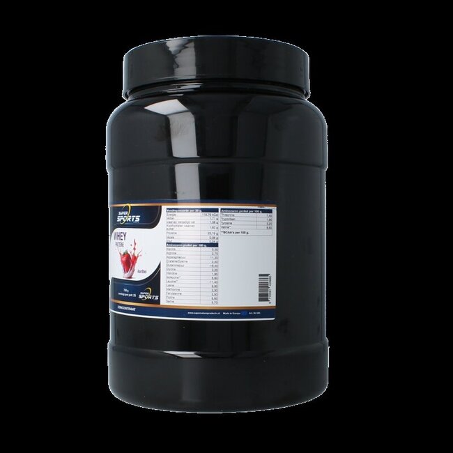 Whey proteine aardbei 750 Gram