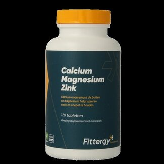 Fittergy Calcium Magnésium Zinc 120 comprimés