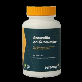 Boswellia en curcumine 60 Vegetarische capsules