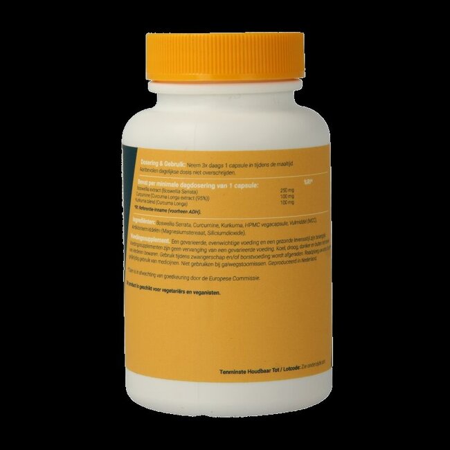 Boswellia en curcumine 60 Vegetarische capsules