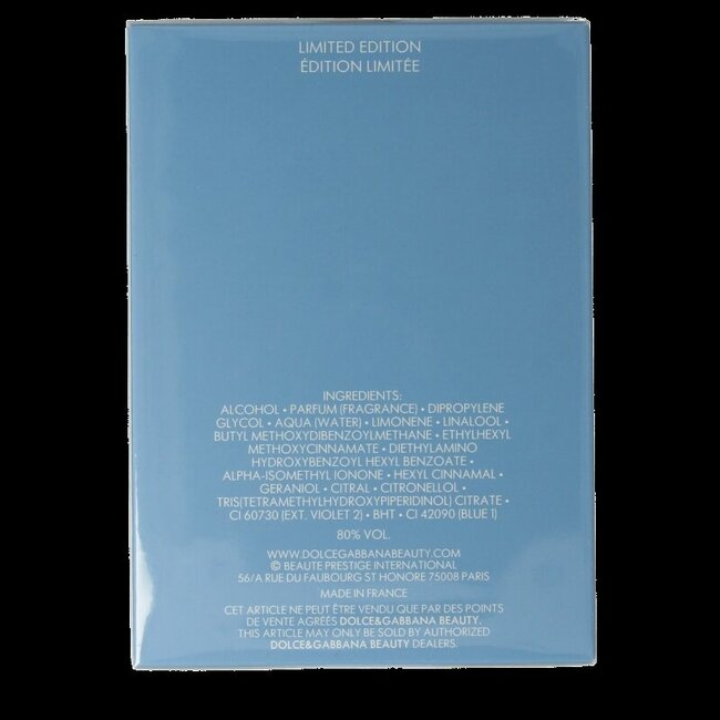 Dolce & Gabbana Light Blue Love Is Love Pour Homme Eau de Toilette 75 ml