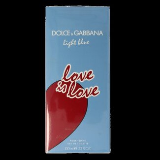 Dolce & Gabbana Light blue love is love eau de toilette  100 Milliliter