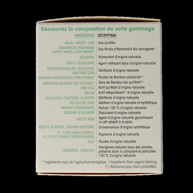 Bamboo scrub 50 Milliliter