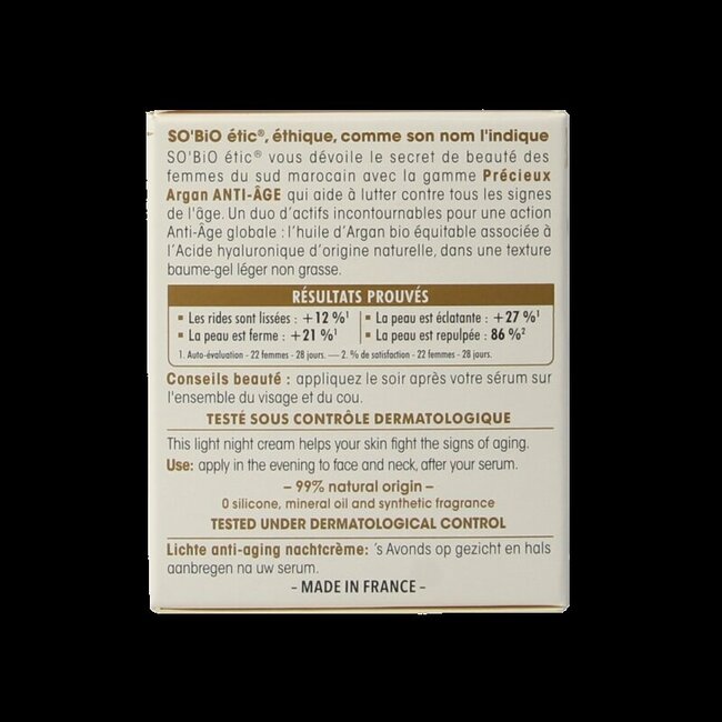 Anti-aging night fluid 50 Milliliter