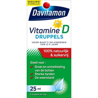 Vitamine D druppels  25 Milliliter