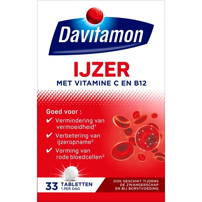 IJzer met B12 33 Tabletten
