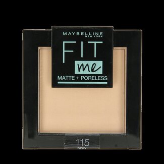 Maybelline Poudre Fit Me Matte + Poreless 115 Ivory 1 pièce