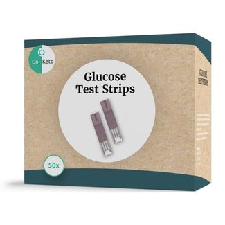 Go-Keto Bloed glucose test strips 50 Stuks