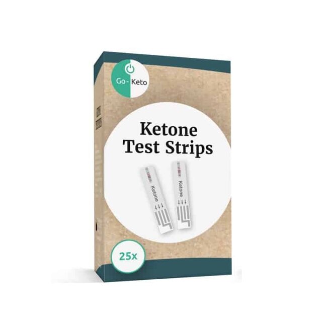 Blood ketone test strips (x25) 25 Stuks
