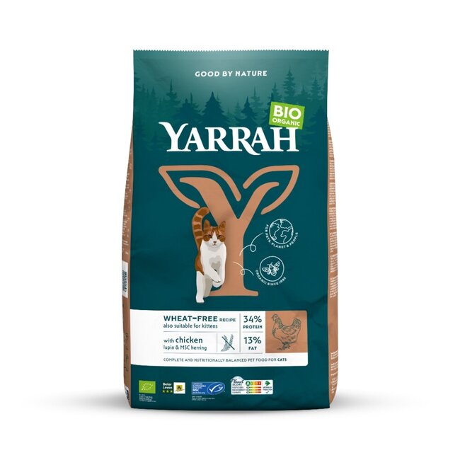 Kattenvoer wheat-free bio 10 Kilogram