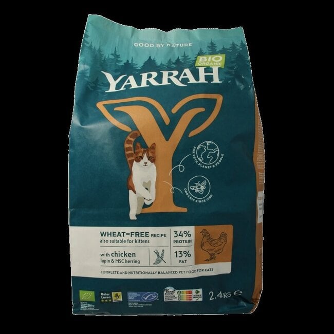 Kattenvoer wheat-free bio 2400 Gram