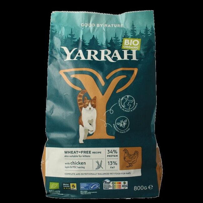 Kattenvoer wheat-free bio 800 Gram