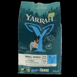 Yarrah Adult hondenvoer met kip bio MSC 2000 Gram