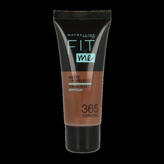 Maybelline Fond de teint Fit Me Matte & Poreless 365 Espresso 1 unité