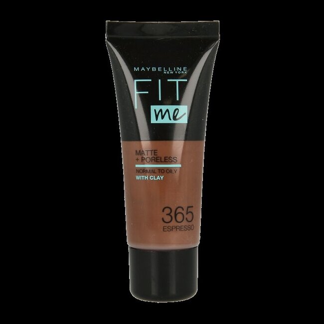 Fit Me matte & poreless foundation 365 espresso  1 Stuks