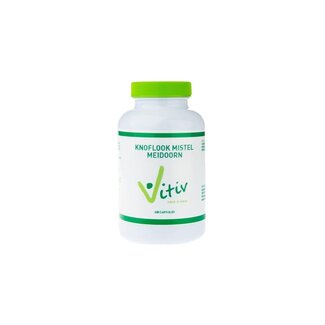Vitiv Knoflook mistel meidoorn 400 Capsules