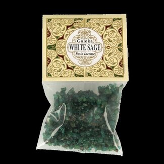 Goloka Resin incense white sage 30 Gram