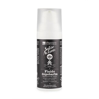 La Saponaria Sativ Action CBD aftershave balm bio 50 Milliliter