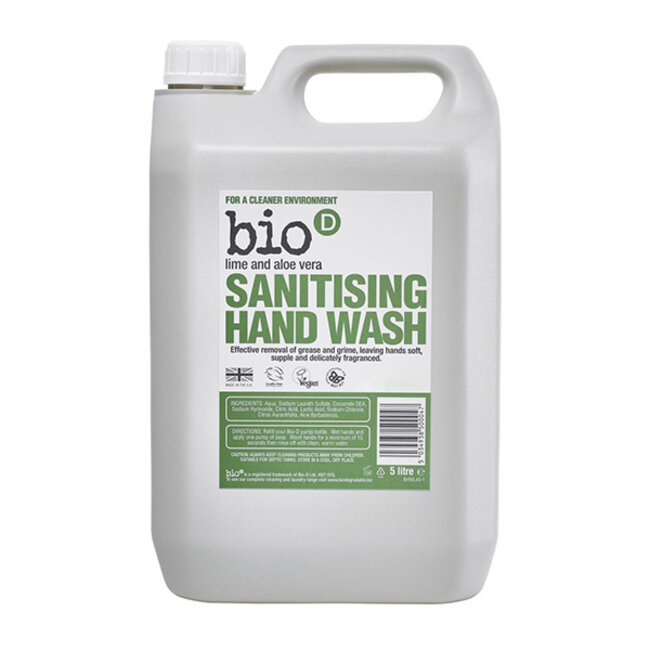 Handzeep vloeibaar limoen & aloe 5 Liter