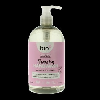 Bio-D Savon liquide pour les mains géranium et pamplemousse 500 ml