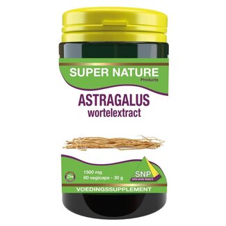 SNP Astragalus wortelextract 1500mg 60 Vegetarische capsules