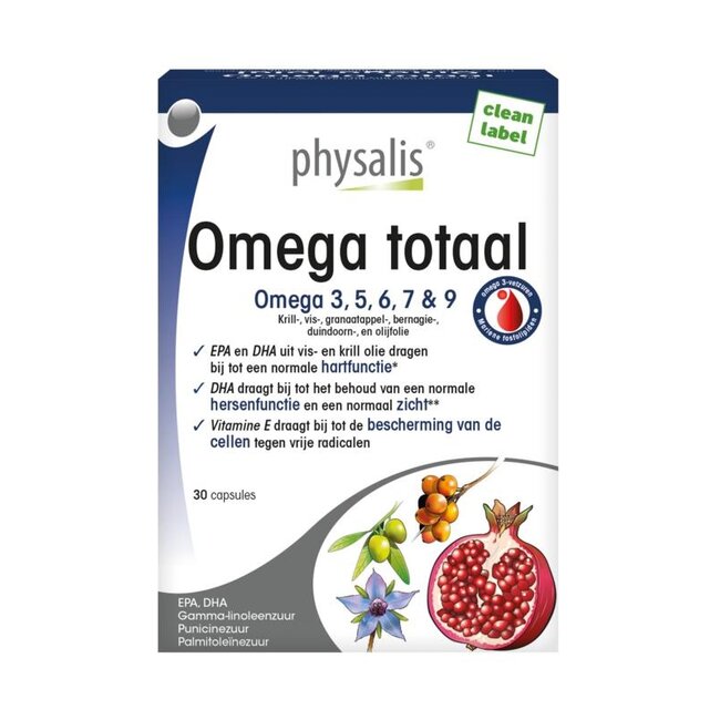 Omega totaal 30 Capsules