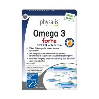 Physalis Omega 3 forte 60 Capsules