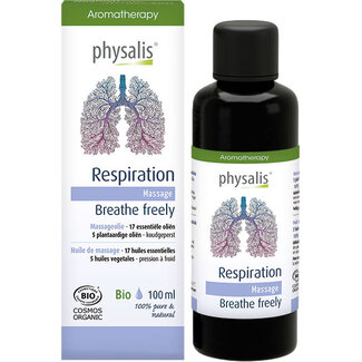 Physalis Massageolie respiration bio 100 Milliliter