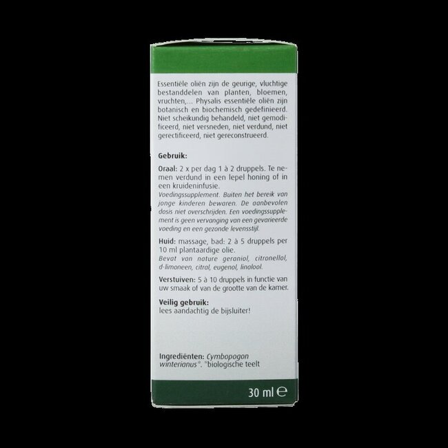 Citronnelle bio 30 ml