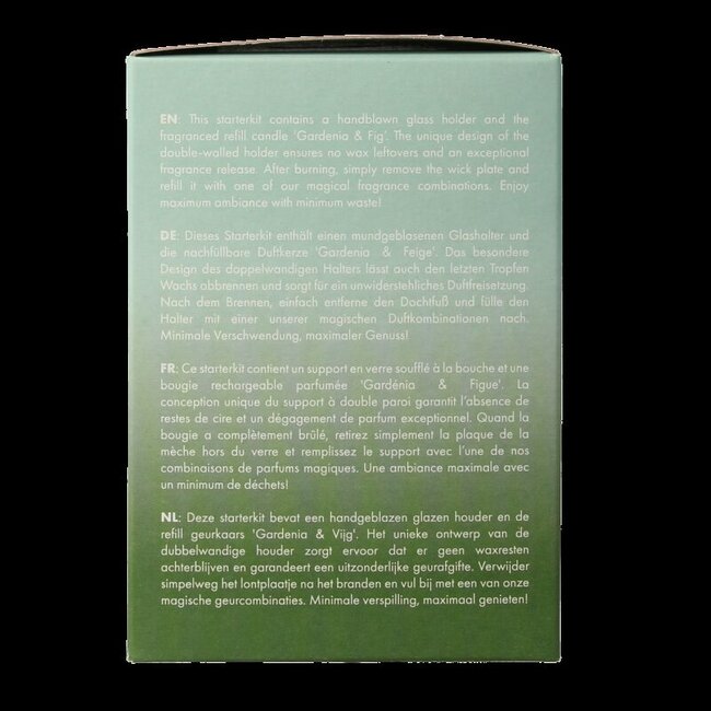 Kit de démarrage recharge parfumée Clean Light gardénia 270 g