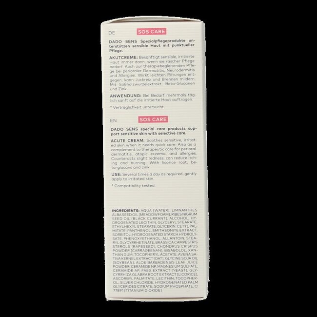 SOS care acute cream bio 30 Milliliter