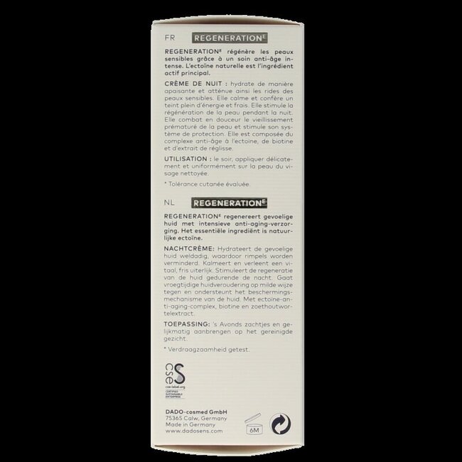 Crème de nuit Regeneration E 50 ml