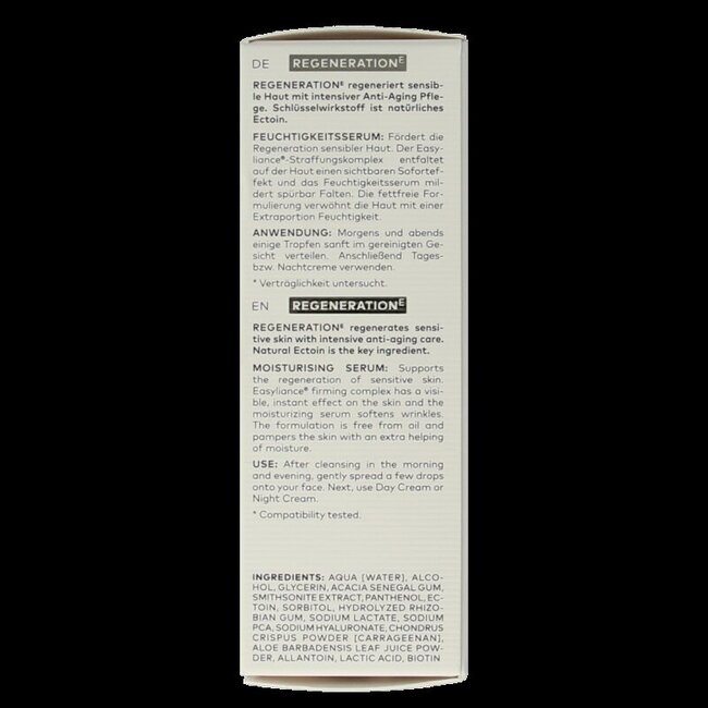 Regeneration E moisturising serum bio 20 Milliliter