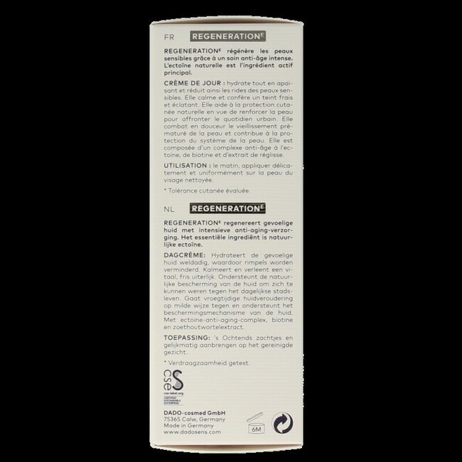 Regeneration E day cream 50 Milliliter