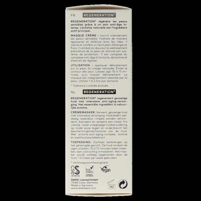 Regeneration E cream mask bio 50 Milliliter