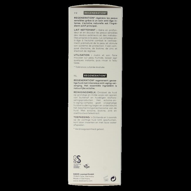 Lait nettoyant Regeneration E 150 Millilitres