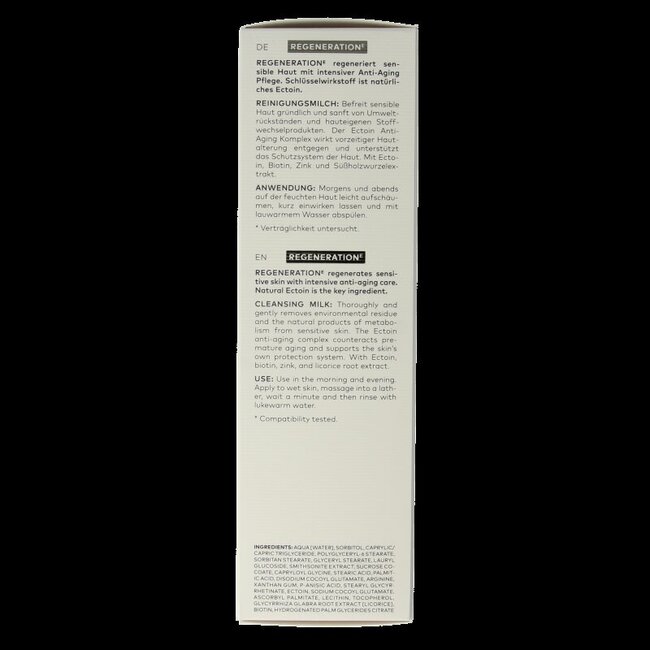 Lait nettoyant Regeneration E 150 Millilitres