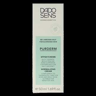 Dado Sens Purderm normalizing cream bio 50 Milliliter