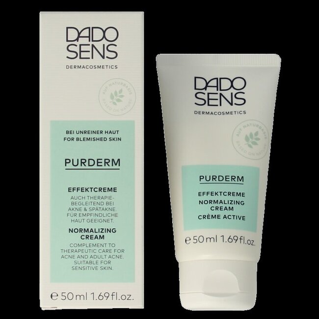 Crème normalisante bio Purderm 50 ml