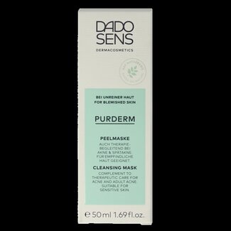 Dado Sens Masque nettoyant bio Purderm 50 ml