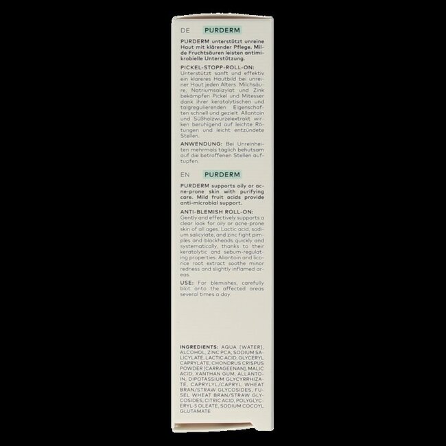 Purderm roll-on anti-imperfections bio 10 ml